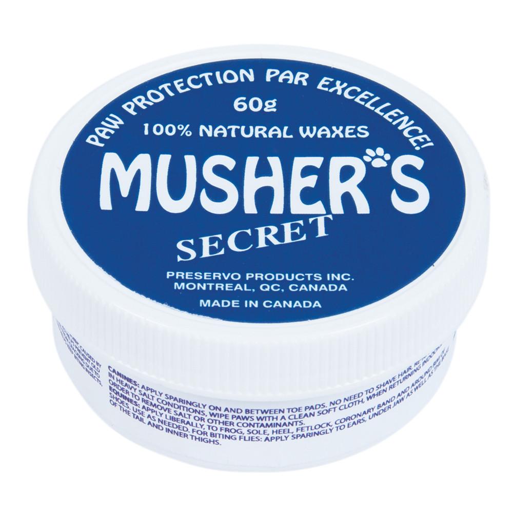 Mushers Secret Dog Paw Wax (2.1 Oz): All Season Pet Paw Protection Against  Heat, Hot Pavement, Sand, Dirt, Snow - Great for Dogs on Trails and Walks!  : : Pet Supplies