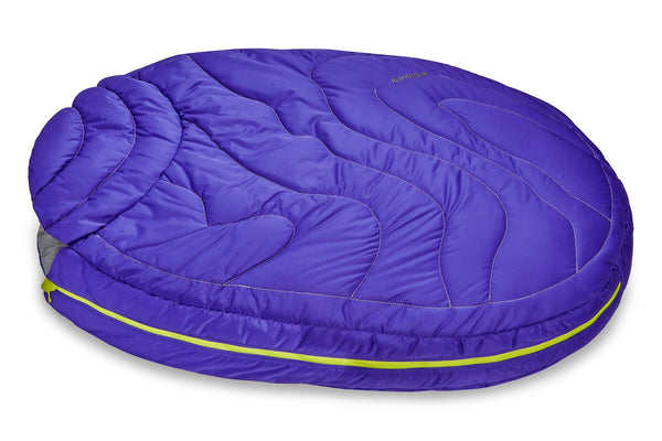 Outbound Comfort Insulated Cotton Lined Cold Weather Sleeping Bag w/  Compression Sack, -10°C
